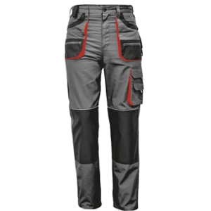 Pantaloni de lucru Carl - GRI/ORANGE (PROMO)