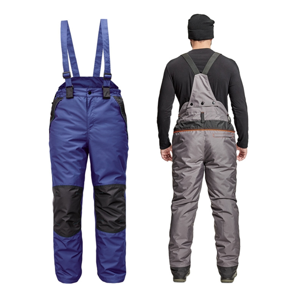 Pantaloni de Iarna Impermeabili, cu bretele detasabile, Cremorne - Bleumarin/Negru