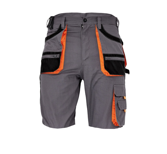 Pantaloni Scurti de lucru Carl - Gri/Orange