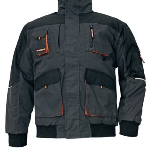 Jacheta de iarna EMERTON PILOT- Negru/Orange