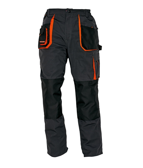 Pantaloni de lucru EMERTON - Negru/Orange