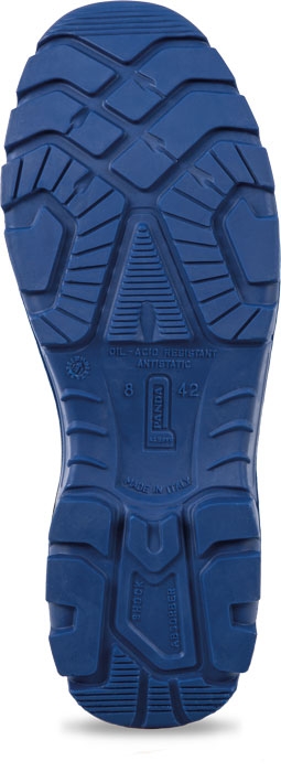 Pantofi de protectie ESD, cu bombeu din compozit, WENZ MF ESD S1P SRC - Albastru