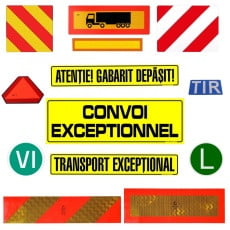 Placute / Autocolante Gabarit Depasit