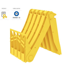 CALA BLOCARE ROATA PLIABILA - E53 (roti R22,5) - cu insertie metalica 2 cala blocare roata pliabila e53 roti r22 5 cu insertie metalica8388926 2