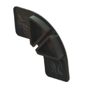 Capac capat terminal semirotund parabiciclist