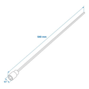 Cheie tubulara 17mm lungime 540mm 5 cheie tubulara 17mm lungime 540mm8397830