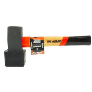 Ciocan din metal cu capat din cauciuc, dreptunghiular 2Kg