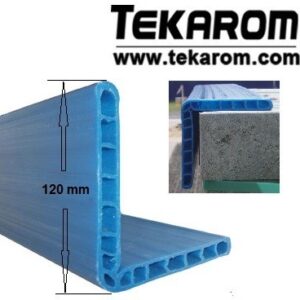 Coltare PET C4 - albastru - lungime 1,2 metri