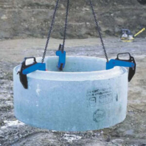 lant ridicare cu clesti tub beton 1 5t deschidere 120mm cu 3 brate8409173 1