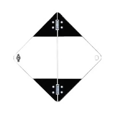 Placa ADR aluminiu - pliabila Pericol Transport Marfuri Periculoase Ambalate In Cantitati Limitate