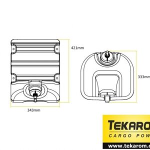 rezervor apa 30l cu suport8384381 2