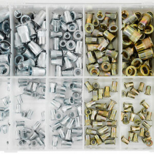 Set 300 buc Piulite nituibile M3-M10 VERKE