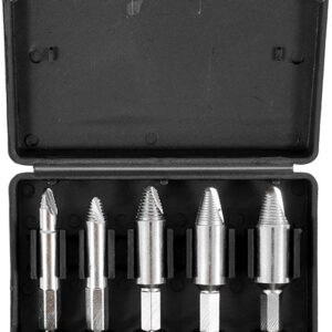 Set de 5 extractoare pentru suruburi rupte 6-14mm Verke
