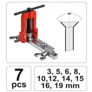 set scule pentru mansonare bercuire tevi yato 3 19 mm 7 piese8401454