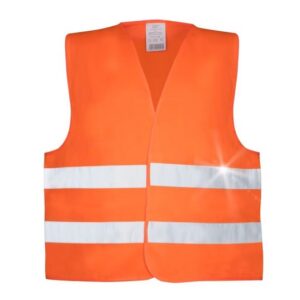 Vesta reflectorizanta de semnalizare cu buzunare