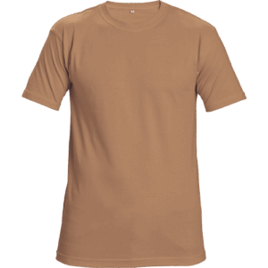 Tricou de lucru din bumbac 100%, densitate 160 g/m2, TEESTA Bej