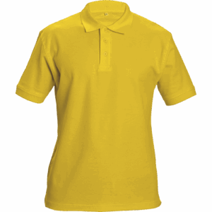 DHANU bluza polo Galben
