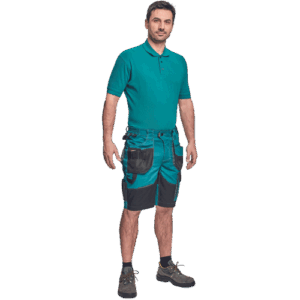 Pantaloni scurti de lucru DAYBORO sort Albastru petrol 4 03100027 DAYBORO SHORTS petrol blue model CERVA UNOR 2019 41117.tif