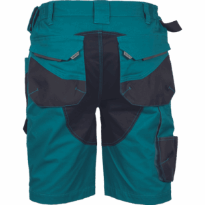 Pantaloni scurti de lucru DAYBORO sort Albastru petrol 2 03100027 DAYBORO shorts petrol blue back DSC 7865.tif