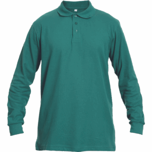 SANGU bluza polo maneca lunga Verde închis