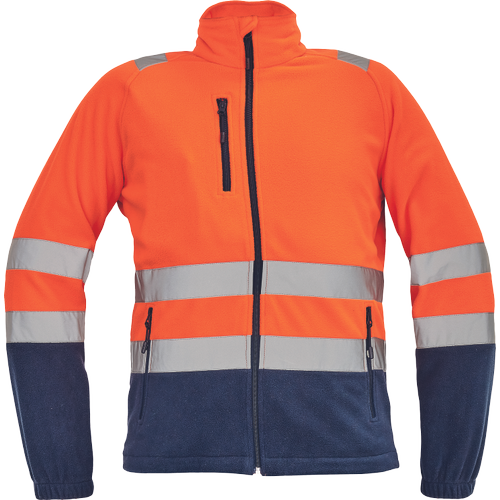 03460002-SEVILLA-HV-fleece-jacket-orange-navy-CERVA-PROSINEC-2019-0443.tif 03460002 SEVILLA HV fleece jacket orange navy CERVA PROSINEC 2019 0443.tif