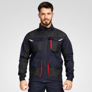 Jachetă de lucru KASTOR STRETCH DARK BLUE/RED 2 jacheta de lucru kastor stretch dark blue red 1