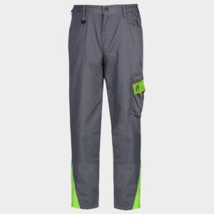 Pantaloni de lucru PRISMA LIGHT STRETCH GREY/GREEN
