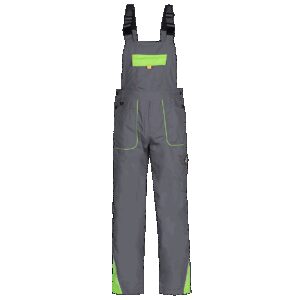 Salopeta cu pieptar PRISMA SUMMER GREY/GREEN