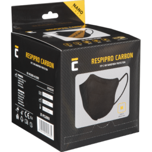 RespiPro Carbon FFP2 25pc respirator