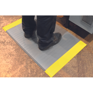 ORTHOMAT RIBBED metraj Gri/galben