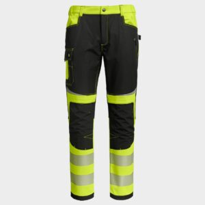 Pantaloni softshell PRISMA 2.0 HV YELLOW/BLACK