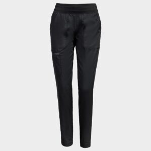 Pantaloni medicali pentru femei CHEROKEE R JOGGER NEGRU WWE011