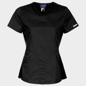 Women;s medical tunic CHEROKEE V-NECK BLACK WWE601.