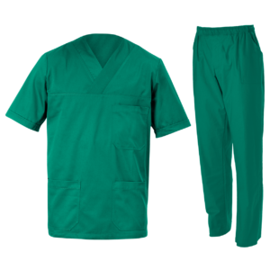 Tunică medicală cu pantaloni M3 VERDE