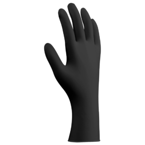 pps nitrile black pf 55g manusi de unica folosinta din nitril 2