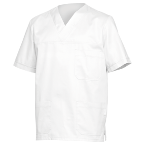 Tunică medicală pentru bărbați SIMONE ALB