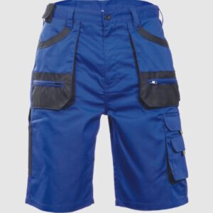 Pantaloni scurti de lucru FF CARL  Albastru royal/negru - Lichidare